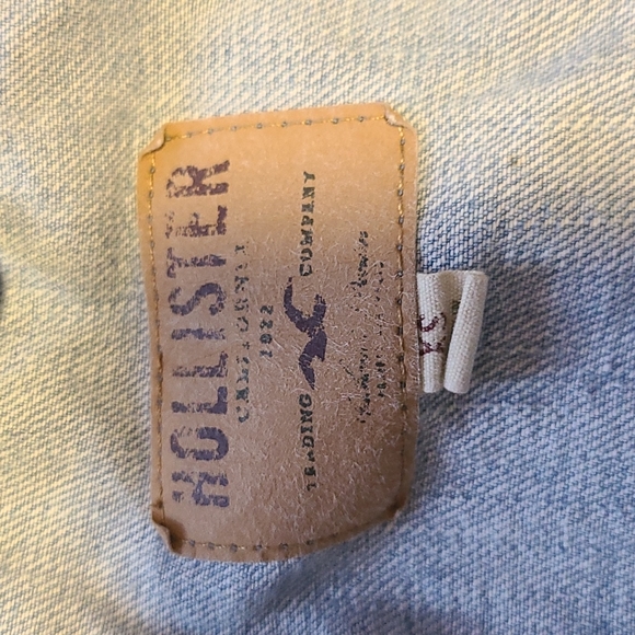 HOLLISTER jean vest sz XS - Picture 4 of 5